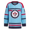 Dresovi Winnipeg Jets Kyle Connor Anniversary Adidas 2023-24 Plava Authentic - Muške